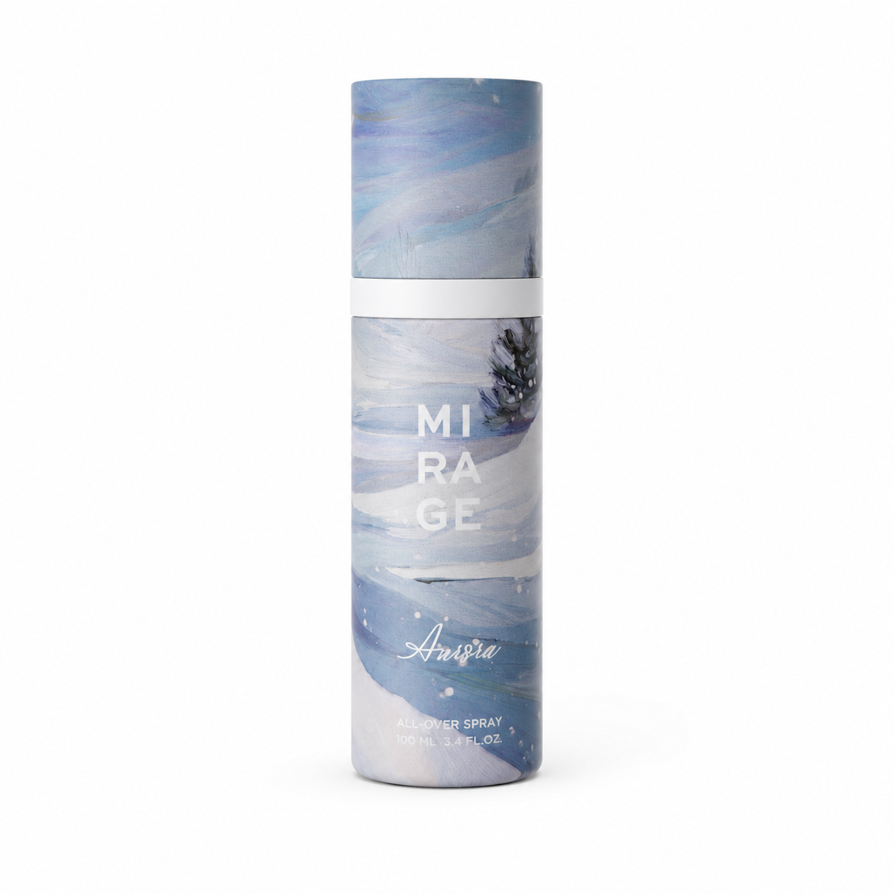 MIRAGE AURORA All Over Spray 100 ml, front view with cap